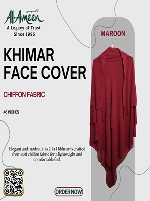 Khimar Face Cover